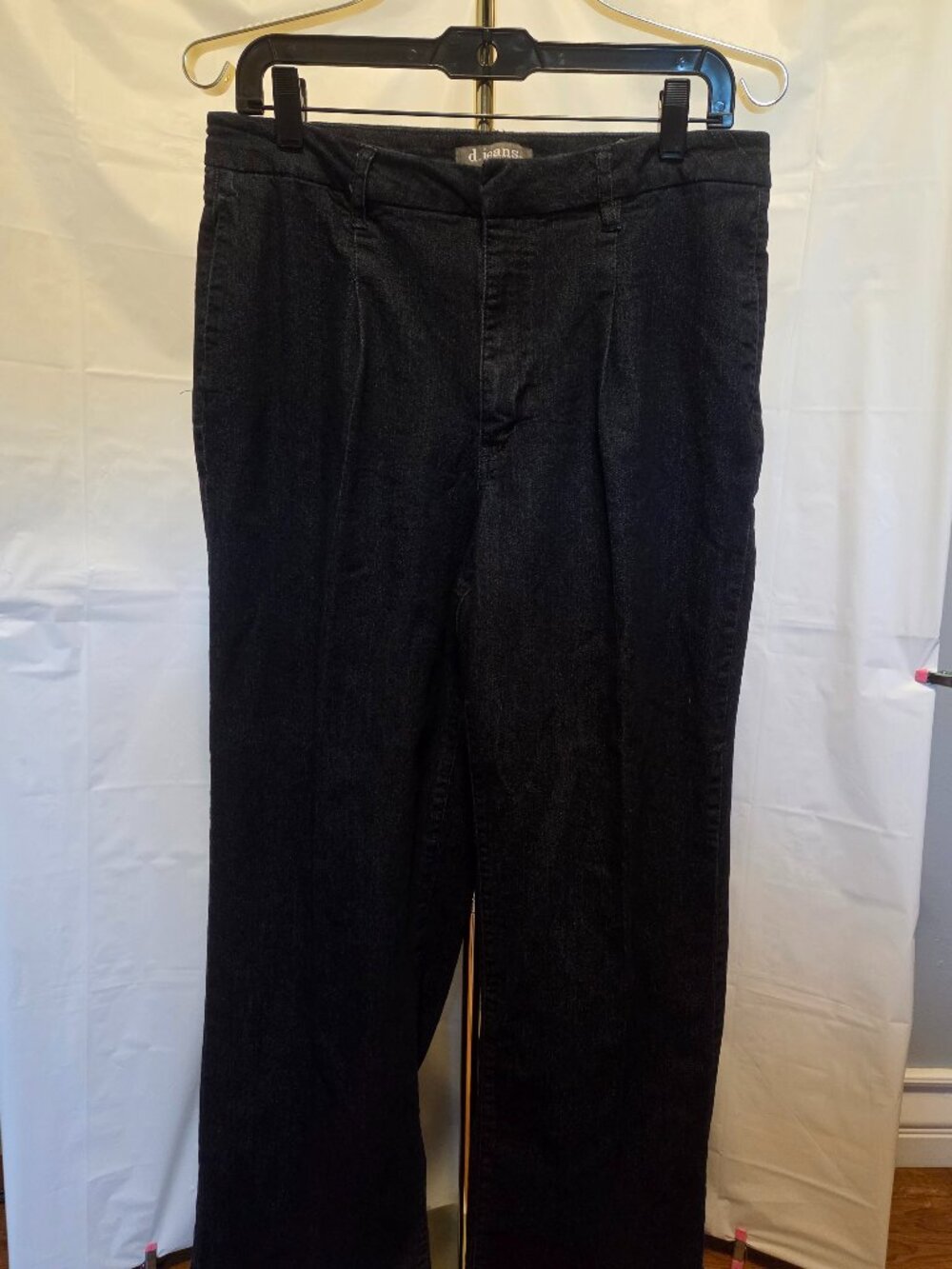 d. jeans career Dark Wash Wide-Leg Jeans size 12